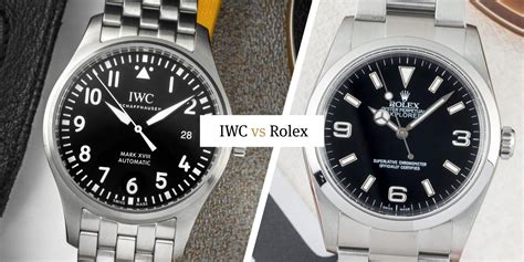 iwc o rolex|rolex vs rado watches.